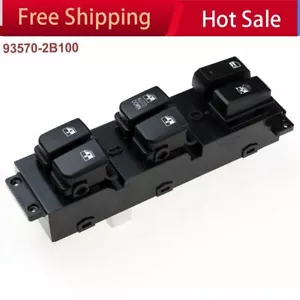 Master Power Window Control Switch For 2007-2012 Hyundai Santa Fe CM93570-2B100 - Picture 1 of 7