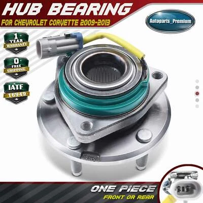 Conjunto de cojinete de cubo de rueda izquierda o derecha para Chevrolet Corvette 2009-2013 6,2 L Foto 1 de 4