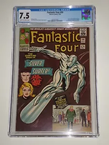 Fantastic Four 50 (1966 Marvel) CGC 7.5 Silver Surfer, apariciones de Galactus - Imagen 1 de 2