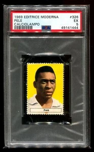 *RARE* 1969 Editrice Moderna Calciolampo Pele PSA 5 ONLY 1 GRADED HIGHER! - Picture 1 of 2