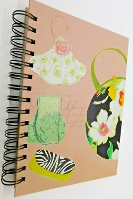 Personal Journal Floral Notebook C.R Gibson 160 Lined Pages New  8.25" x 5.5" - Image 1 of 4