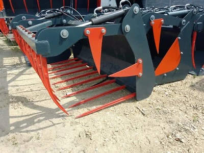 Krokodilzange Krokodilgebiss 1800 mm Euro Frontlader 1,80 m Greifer - Bild 1 von 4