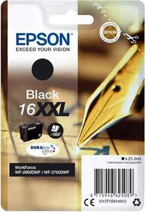 3 x Genuine Epson 16XXL Black (T1681) Ink Cartridge For WF-2760DWF WF-2660DWF - Picture 1 of 1
