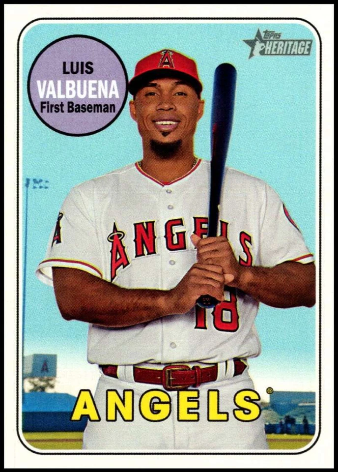 2018 Topps Heritage High Baseball Base Singles #501-725 (Pick Your Cards) - Image 1 of 1