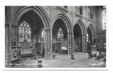 Walter Scott RP Postcard Of South Transept Chapels CHESTER Cathedral