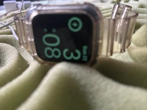 Apple Watch Series 7 45MM (GPS + LTE) Blue - Photo 1 sur 1