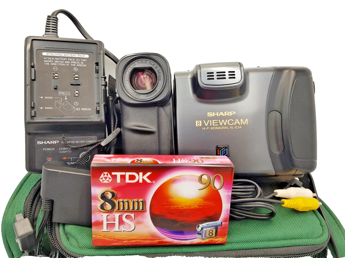 Sharp Viewcam Video8 LCD Screen Camcorders for sale | eBay