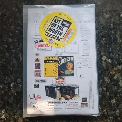  Fos Scale Models Burnett Produce K.O.M. #57 Ho Scale - Image 1 of 2