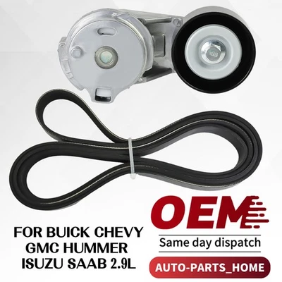 Serpentine Belt Tensioner Kit fits for Buick Rainier Chevy Colorado GMC Hummer - Image 1 of 4