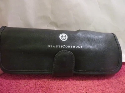 RARO❤ NOVO BeautiControl Professional 4 Conjunto de Pincéis com Bolsa de Maquiagem de Armazenamento Bi-Fold - Imagem 1 de 3