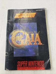 Illusion Of Gaia Super Nintendo SNES Instruction MANUAL ONLY - Picture 1 of 2