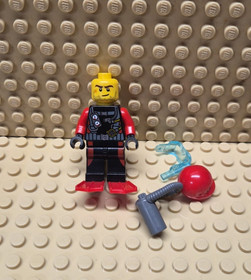 LEGO City Minifig cty0492 - Male Scuba Diver - Light Scratches/No Cracks