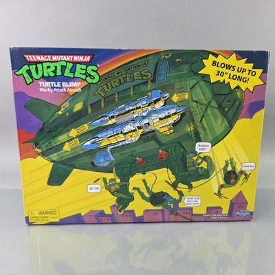 TMNT Turtle Blimp Retro Teenage Mutant Ninja Turtles Playmates 2021 OPEN BOX NEW - Image 1 of 4