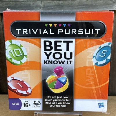 Trivial Pursuit Bet You Know It Game New. - Image 1 of 4