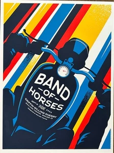 Band of Horses - The Boulder Theater - A/P Ltd. Ed. /100 - Signed by Dan Stiles - Picture 1 of 1