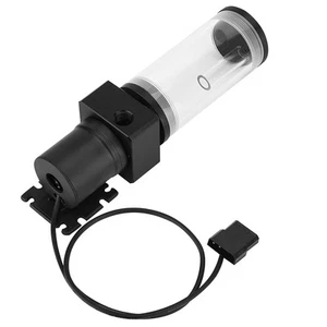 PC, G1/4 Acrylic Cylinder Computer Water, 12V 19W CPU Water Cooling Pump...  - Afbeelding 1 van 9