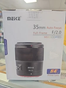Meike 35mm F/2.0 Wide Angle Prime Lens Sony E Mount - Picture 1 of 5