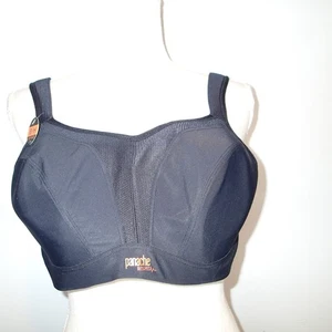 Panache Black Sports Bra 40D Underwire - Picture 1 of 12