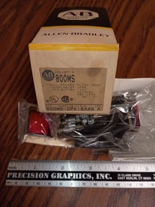 PULSADOR ROJO ALLEN BRADLEY 800MS-CPA16RA SER S(3 UNIDADES. NUEVO) - Imagen 1 de 1