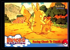 1999 Topps Pikachu's Vacation Racing Cheek to Cheek #48 Non Foil Pokemon Card - Picture 1 of 2