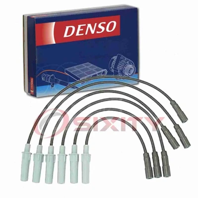 Denso Spark Plug Wire Set for 2001-2007 Dodge Grand Caravan 3.3L 3.8L V6 sm - Image 1 of 4