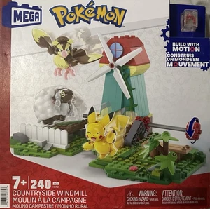 Mega Pokemon Countryside Windmill Building Set HKT21 Neu Sealed - Bild 1 von 2