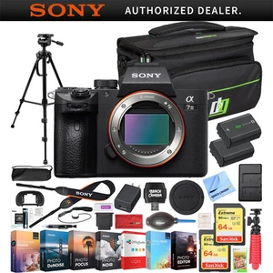 Sony a7 III Alpha Mirrorless 4K Camera + Case & Battery Kit Bundle - Picture 1 of 12