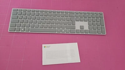 Microsoft Surface Keyboard WS2-00005 1742 Bluetooth Grey DE QWERTZ _0,8_6 - Bild 1 von 4