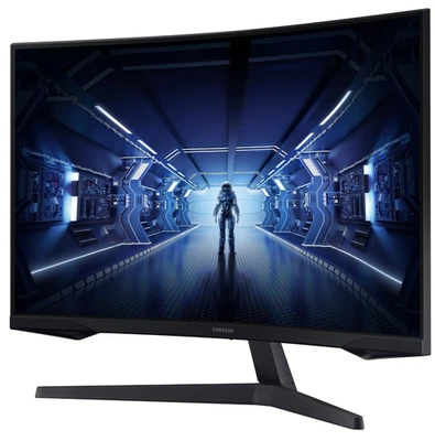 Monitor para juegos Samsung 32" WQHD con pantalla curva 1000R - negro Foto 1 de 4