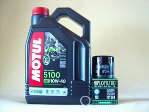 Motul 5100 10W40 Öl + Ölfilter TRIUMPH 900 Street Cup Twin Scrambler ab Bj 2016 - Bild 1 von 6