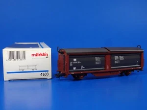 Märklin H0 - 4633 - Güterwagen mit Schiebeseiten und Schiebedach // KARTON - LN - Bild 1 von 4