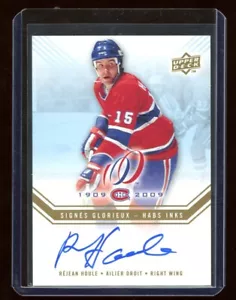2008-09 UD Montreal Canadiens Centennial Habs INKS #RH Rejean Houle *13858 - Picture 1 of 2