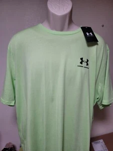 Mens Under Armour Lime shirt NEW Size XXL Sport Style - Picture 1 of 1