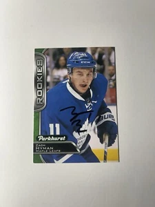 Zach Hyman signed Parkhurst Rookie Rc Auto handsigniert Oilers NHL 2016 - Bild 1 von 1