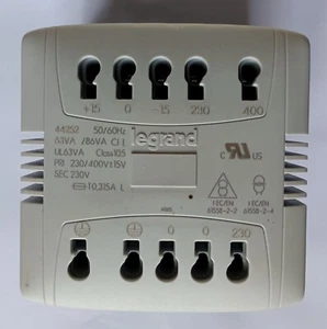 Legrand 044252 Transformateur de commande et signal monophasé auto - prim 230/4 - Picture 1 of 2