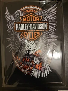 Harley Davidson Schild Big Eagle Harley Motorradschild Harley Schild Dose 12x17 - Bild 1 von 1