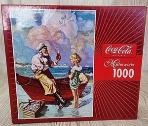 Rompecabezas Coca-Cola a través de todos los años 1000 piezas Rompecabezas Coca-Cola Obras Maestras SELLADO - Imagen 1 de 6