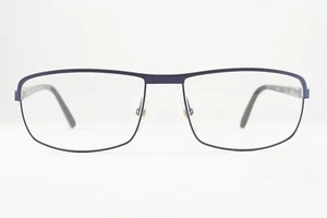 Authentic Alain Mikli PL1112 MOD1 STARCK 58mm Navy Blue Black Matte Frames Japan - Picture 1 of 6