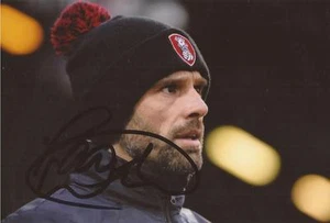 ROTHERHAM: PAUL WARNE SIGNED 6x4 ACTION PHOTO+COA - Picture 1 of 1