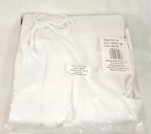All Star Sports Adult Size 3 XL White Football lace up Pants With Slots NWT - Picture 1 of 2