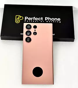 SAMSUNG S23 ULTRA S918 OEM VETRO POSTERIORE COVER POSTERIORE CON ADESIVO RICAMBIO-UK - Foto 1 di 13