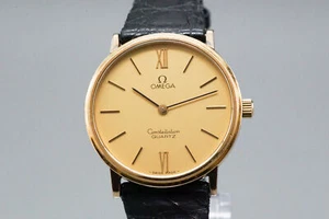 *Vintage / BOX* Omega Constellation 191.032 Cal.1330 Quartz Men Watch From JAPAN - Picture 1 of 11