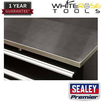 Sealey Premier Stainless Steel Worktop 775mm Workbench Workstation Tool Storage • 216.40€