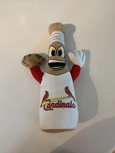 St. Louis CARDINALS MLB Major League Baseball Bat Mitt Character Plush 16" STL - Picture 1 of 10