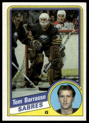 1984-85 Topps #14 Tom Barrasso - Image 1 of 2