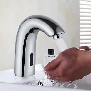 Infrarot Sensor Waschtischarmatur Automatik Waschbecken Wasserhahn Badarmatur - Bild 1 von 12
