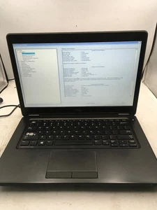 DELL LATITUDE E5450 - BOOTS TO BIOS - INTEL CORE I3 5010U - NO RAM - READ - BB - Picture 1 of 9