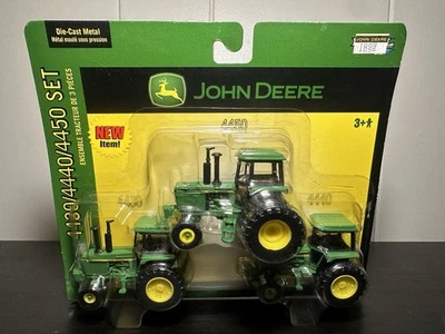 Ertl 1/64 John Deere 4430 / 4440 / 4450 Tractor Set New in Package - Image 1 of 4