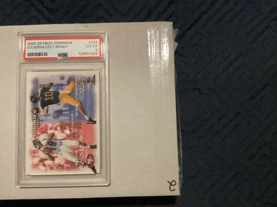 Skybox Dominion 2000 - Parejas de novatos Tom Brady, Giovanni Carmazzi #234 (RC) Foto 1 de 2