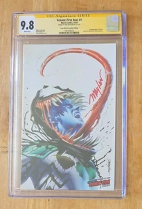 Venom: First Host #1 (CGC SS 9.8) Signed by Mike Mayhew - 2018 NYCC EXCLUSIVE - Picture 1 of 7